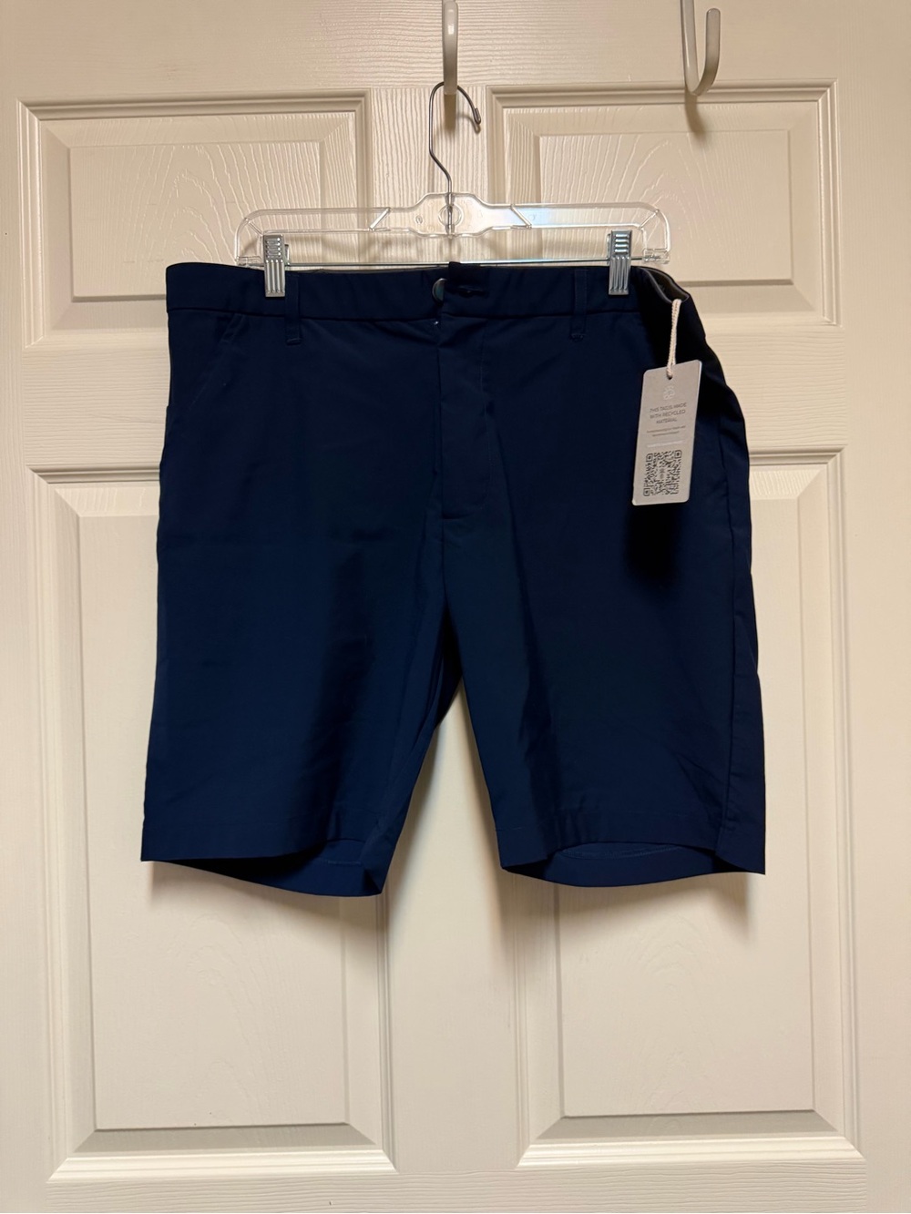 Men's Classic Flat Front Shorts — Navy